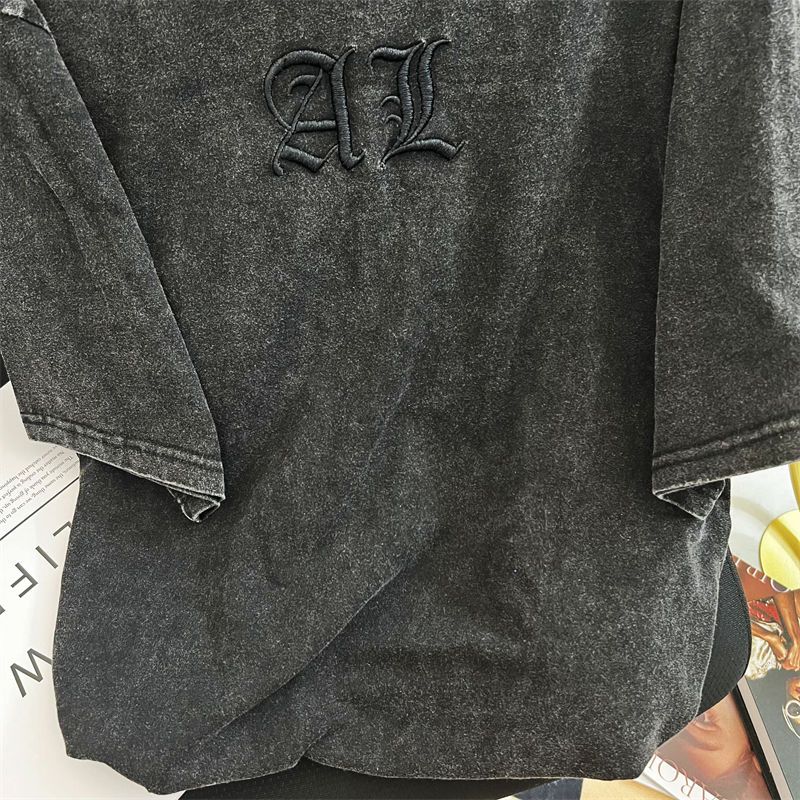 Женская футболка с винтажным р – обзор и цена Embroidery Cotton Shirt